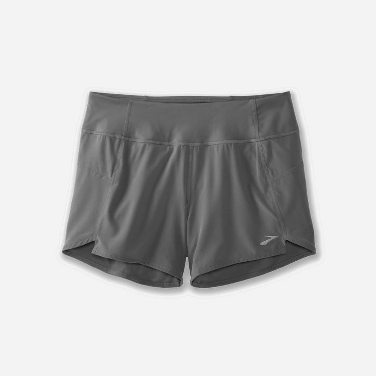 Brooks Chaser 5 Israel - Women's Running Shorts - Steel/grey (09417-DLFY)